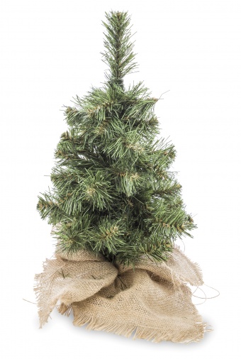 Pl karácsonyfa, kis juta 60 cm
